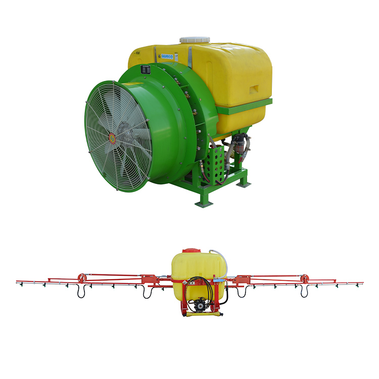 کاربرد متمایز سمپاش بوم و اسپری هوا بلاست